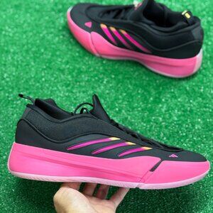 Adidas Dame 9 Miami Heat Vice Pink PE Mens Basketball JQ7654 NEW Sz 15